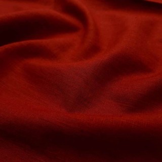 Rozsa Elite Scarlet Check Cotton with Enzyme-washed Finish