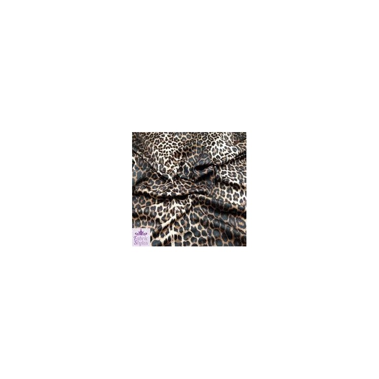 Rozsa Elite Graphite Animal Print Bamboo with Mercerized Finish