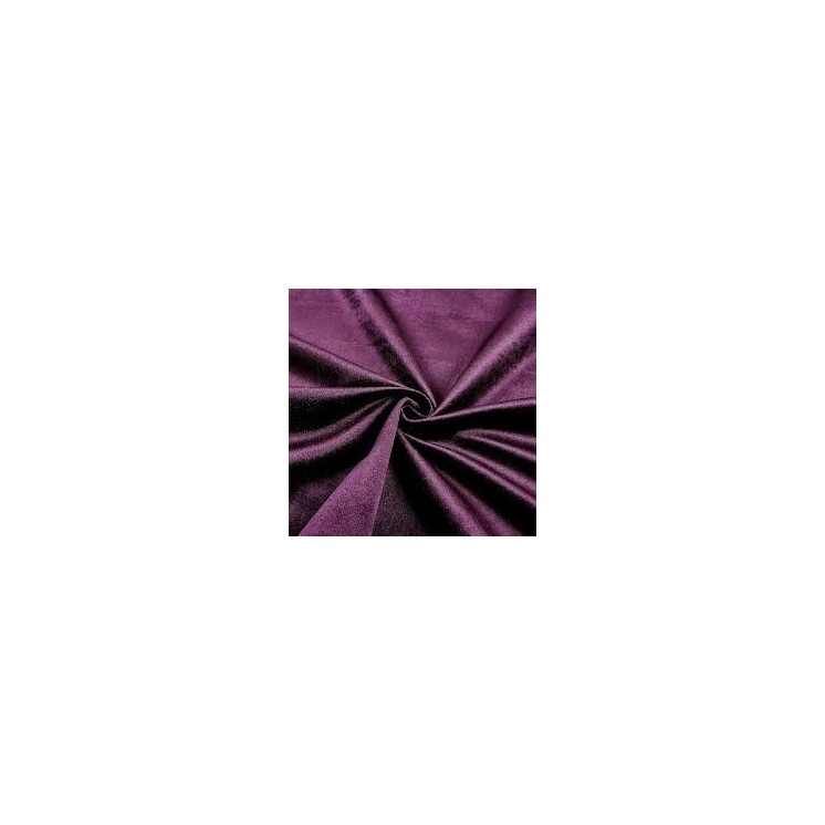 Rozsa Elite Plum Laser-cut Velvet with Pearlized Finish