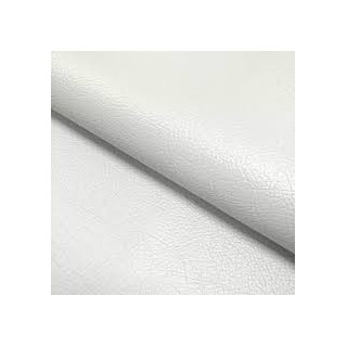 Rozsa Elite Pure White Distressed Leather with Foiled Finish