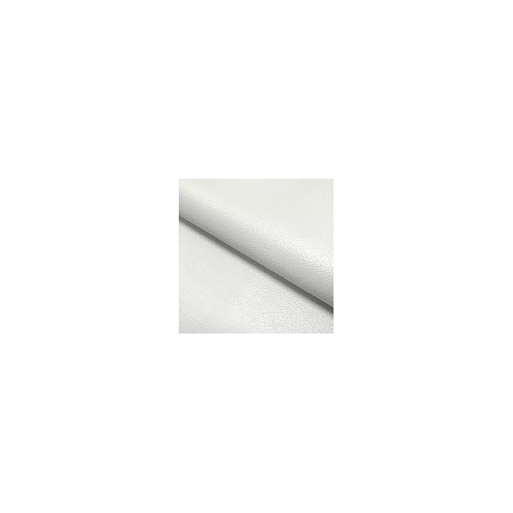 Rozsa Elite Pure White Distressed Leather with Foiled Finish