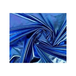Rozsa Elite Powder Blue Abstract Spandex with Stain-resistant Finish