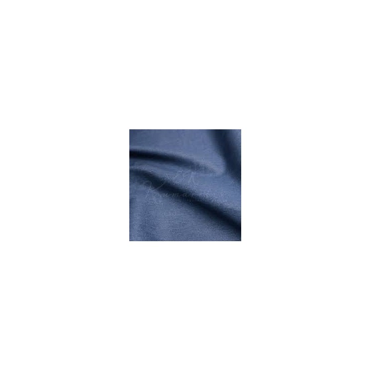 Rozsa Elite Denim Pinstripe Cotton-Polyester with Soil-release Finish