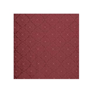 Rozsa Elite Burgundy Ikat Slipcover with Heavy-duty Finish